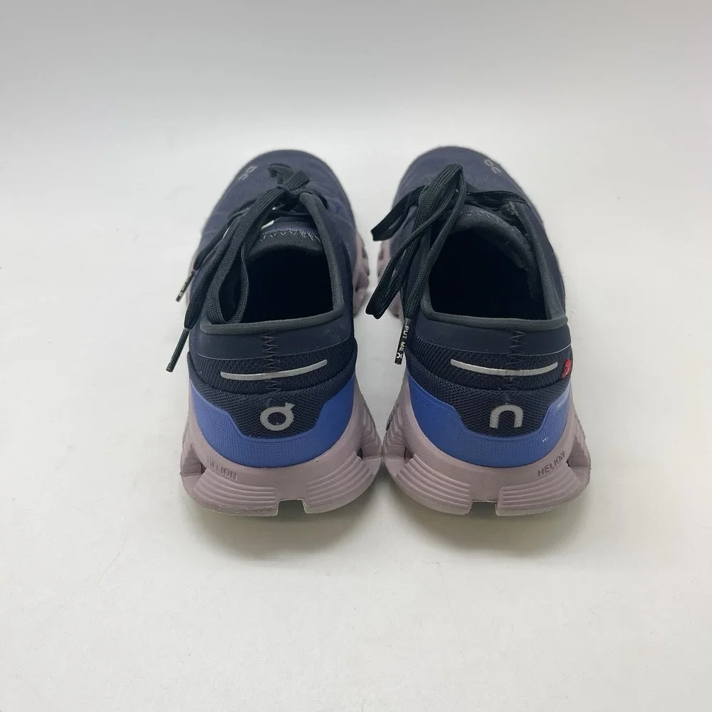 On Cloud X 3 Sneakers Womens 9.5 60.98689 Purple Running Athletic‎ Gym Shoes